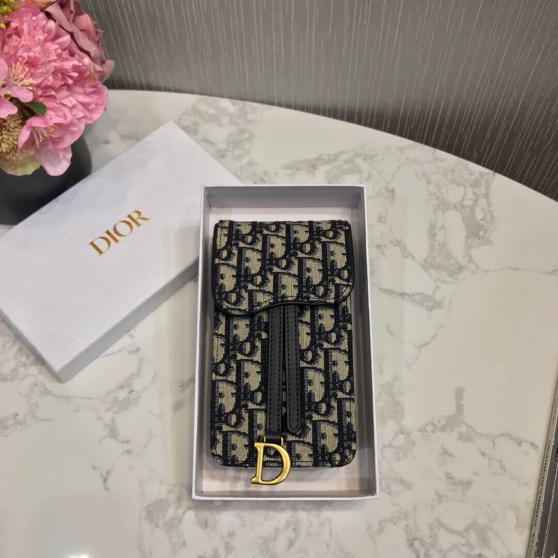 Replica Christian Dior Oblique Saddle Chain For Phone M019 - Image 5