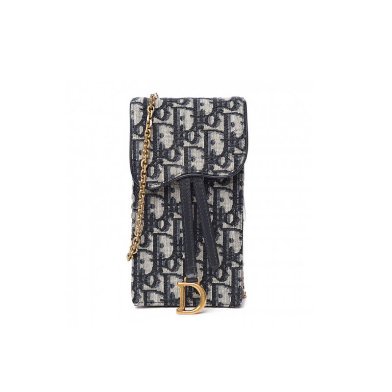 Replica Christian Dior Oblique Saddle Chain For Phone M019