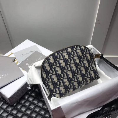 Alternative view of Replica Christian Dior Oblique Small Beauty Bag S5415