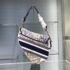 Best Replicas Bags - Christian Dior Saddle Bag in Blue Camouflage Embroidery M0446 Top Quality Louis Vuitton LV Replica Bags On Sales