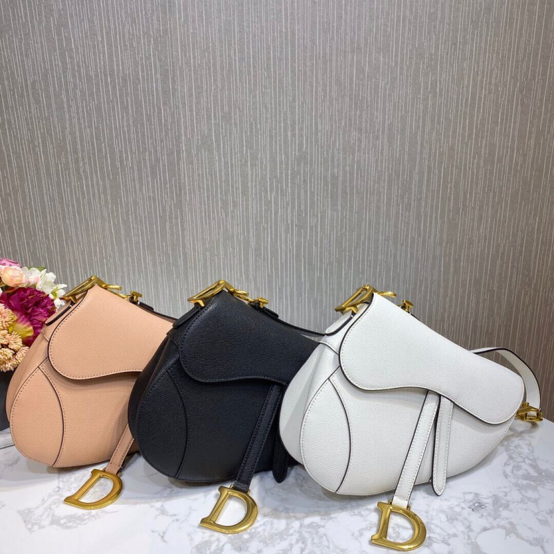 Replica Christian Dior Saddle Bag In Grained Calfskin M0446 - Image 14