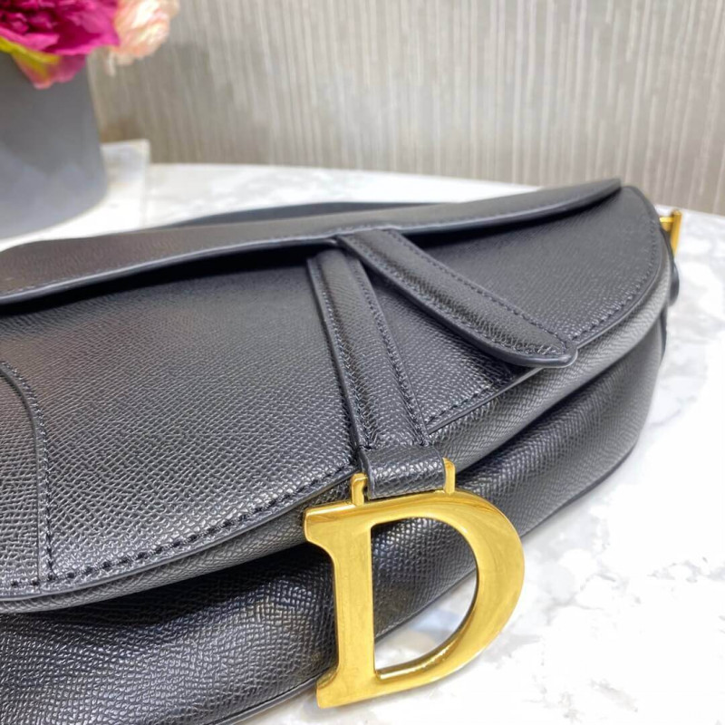 Replica Christian Dior Saddle Bag In Grained Calfskin M0446 - Image 7