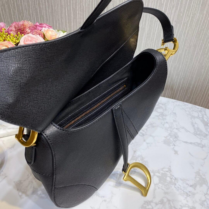 Replica Christian Dior Saddle Bag In Grained Calfskin M0446 - Image 9