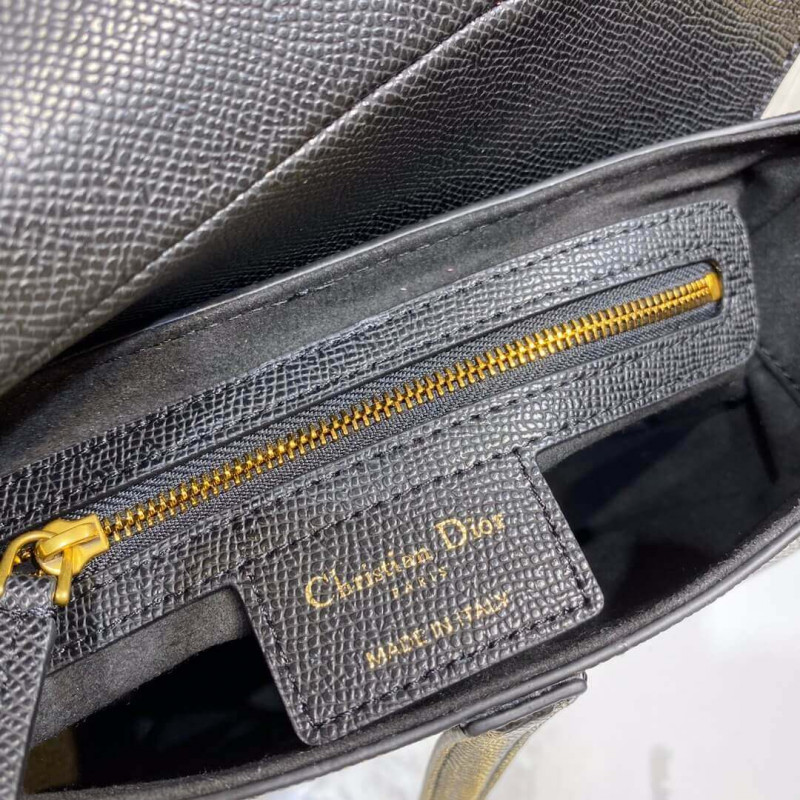 Replica Christian Dior Saddle Bag In Grained Calfskin M0446 - Image 10