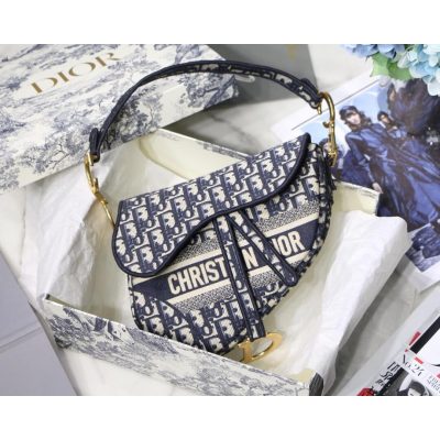 Alternative view of Replica Christian Dior Saddle Denim Canvas Bag M0446