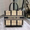 Best Replicas Bags - Christian Dior Small Bayadere Embroidered Dior Book Tote M1296 Top Quality Louis Vuitton LV Replica Bags On Sales