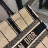 Best Replicas Bags - Christian Dior Small Bayadere Embroidered Dior Book Tote M1296 Top Quality Louis Vuitton LV Replica Bags On Sales