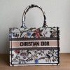 Best Replicas Bags - Christian Dior Small Book Tote Multicolor Rosa Mutabilis Embroidery M1296 Best Louis Vuitton LV Replica Bags On Sales
