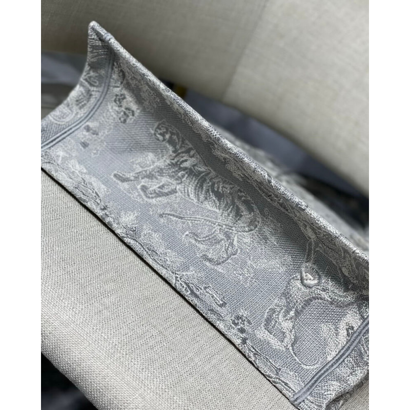 Replica Christian Dior Small Book Tote Toile De Jouy Bag M1296 - Image 8