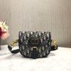 Best Replicas Bags - Christian Dior Small Dior Bobby Bag in Blue Dior Oblique Jacquard M9317 Top Quality Louis Vuitton LV Replica Bags On Sales