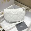Best Replicas Bags - Christian Dior Small Vibe Hobo Bag M7200 White Cannage Lambskin Best Louis Vuitton LV Replica Bags On Sales