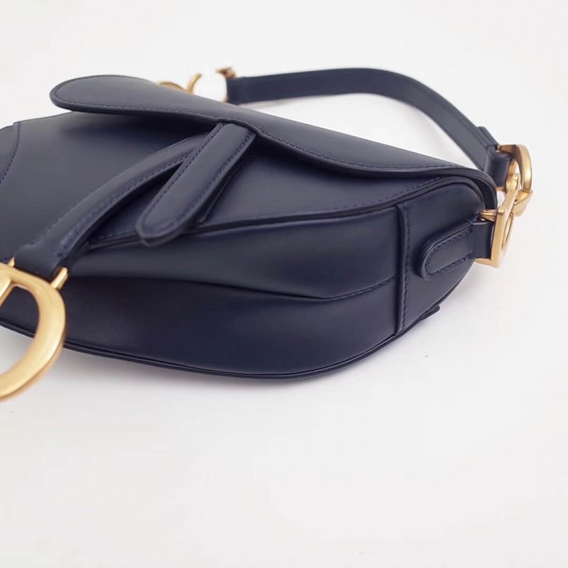 Replica Christian Dior Smooth Calfskin Mini Saddle Bag M0447 - Image 3