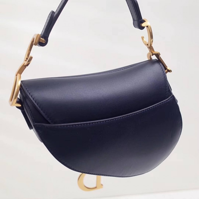 Replica Christian Dior Smooth Calfskin Mini Saddle Bag M0447 - Image 8