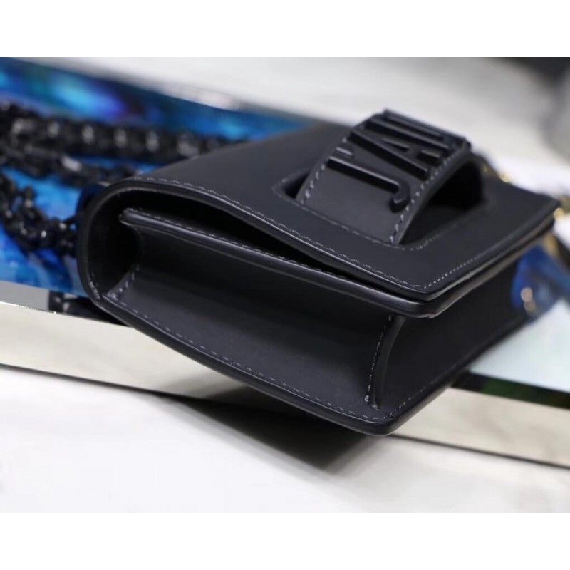 Replica Cioradict Dior Mini J'Adior Ultra Black Bag M9002 - Image 40
