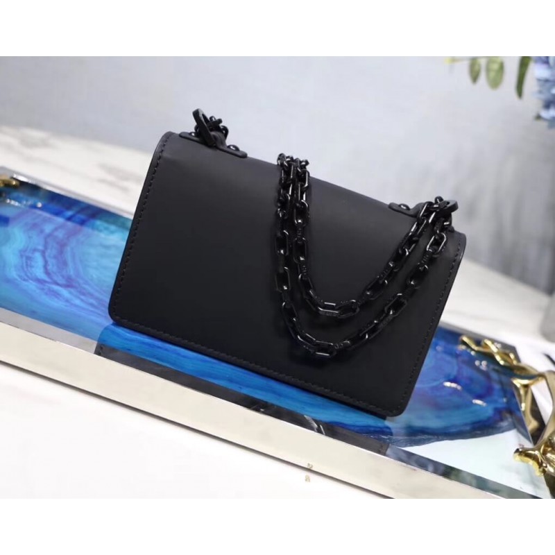 Replica Cioradict Dior Mini J'Adior Ultra Black Bag M9002 - Image 42