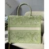 Best Replicas Bags - Dior Book Tote Lime Toile de Jouy Reverse Embroidery M1286 Top Quality Louis Vuitton LV Replica Bags On Sales
