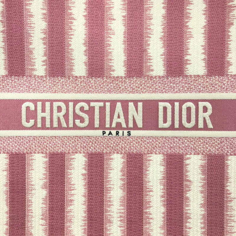 Replica Dior Book Tote Pink D-Stripes Embroidery M1286 - Image 5