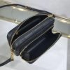 Best Replicas Bags - Dior Caro Double Pouch Black Supple Cannage Calfskin M9237 Top Quality Louis Vuitton LV Replica Bags On Sales
