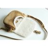 Best Replicas Bags - Dior Medium Bobby Bag in Camel-Colored Shearling M9319 Top Quality Louis Vuitton LV Replica Bags On Sales