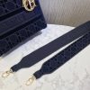 Best Replicas Bags - Dior Medium Lady D-Lite Bag Embroidered Velvet M0565O Top Quality Louis Vuitton LV Replica Bags On Sales