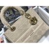 Best Replicas Bags - Dior Medium Lady D-Lite Cannage Embroidery M0565 Top Quality Louis Vuitton LV Replica Bags On Sales