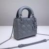 Best Replicas Bags - Dior Mini Lady Dior Bag in Ultramatte Cannage Calfskin M0505 Best Louis Vuitton LV Replica Bags On Sales