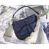 Best Replicas Bags - Dior Saddle Bag Blue Camouflage Embroidery M0446 Top Quality Louis Vuitton LV Replica Bags On Sales