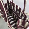 Best Replicas Bags - Dior Small Book Tote D-Stripes Embroidery M1296 Best Louis Vuitton LV Replica Bags On Sales