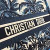 Best Replicas Bags - Dior Small Book Tote in Blue Palms Embroidery M1296 Top Quality Louis Vuitton LV Replica Bags On Sales