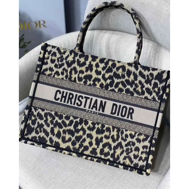 Replica Dior Small Book Tote Ricamo Mizza Beige Multicolore M1296 - Image 2