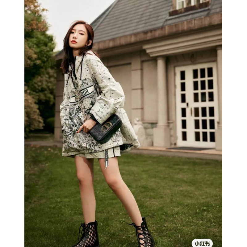 Replica Dior Small Caro Bag Supple Cannage Calfskin M9241 - Image 3