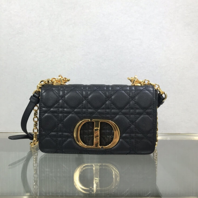 Replica Dior Small Caro Bag Supple Cannage Calfskin M9241 - Image 9