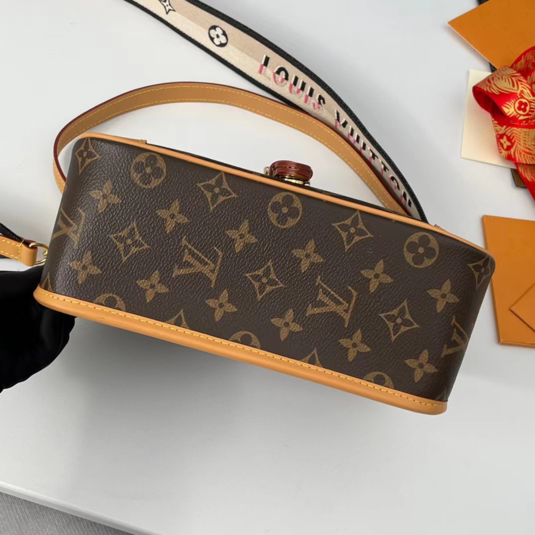 Replica Louis Vuitton Monogram Canvas Diane Bag M45985 - Image 4