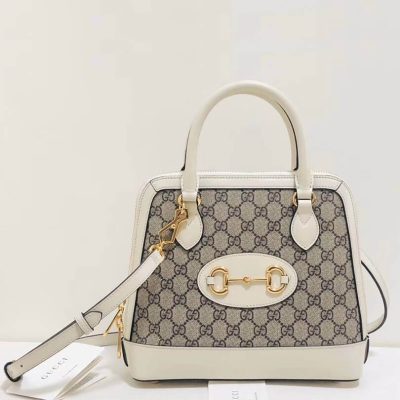 Alternative view of Replica Gucci 1955 Horsebit Gg Supreme Small Top Handle Bag 621220