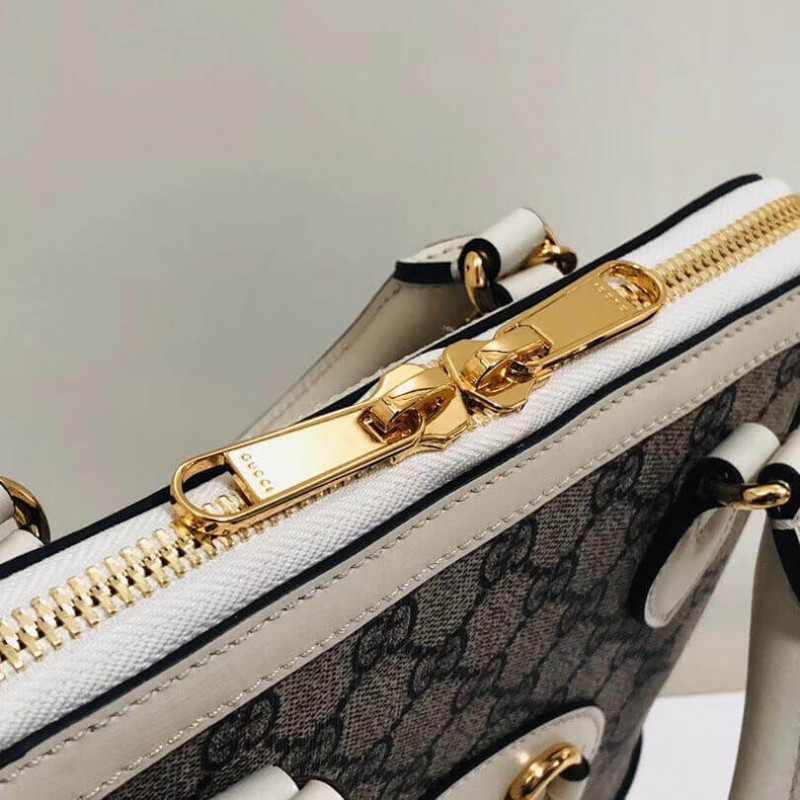 Replica Gucci 1955 Horsebit Gg Supreme Small Top Handle Bag 621220 - Image 5