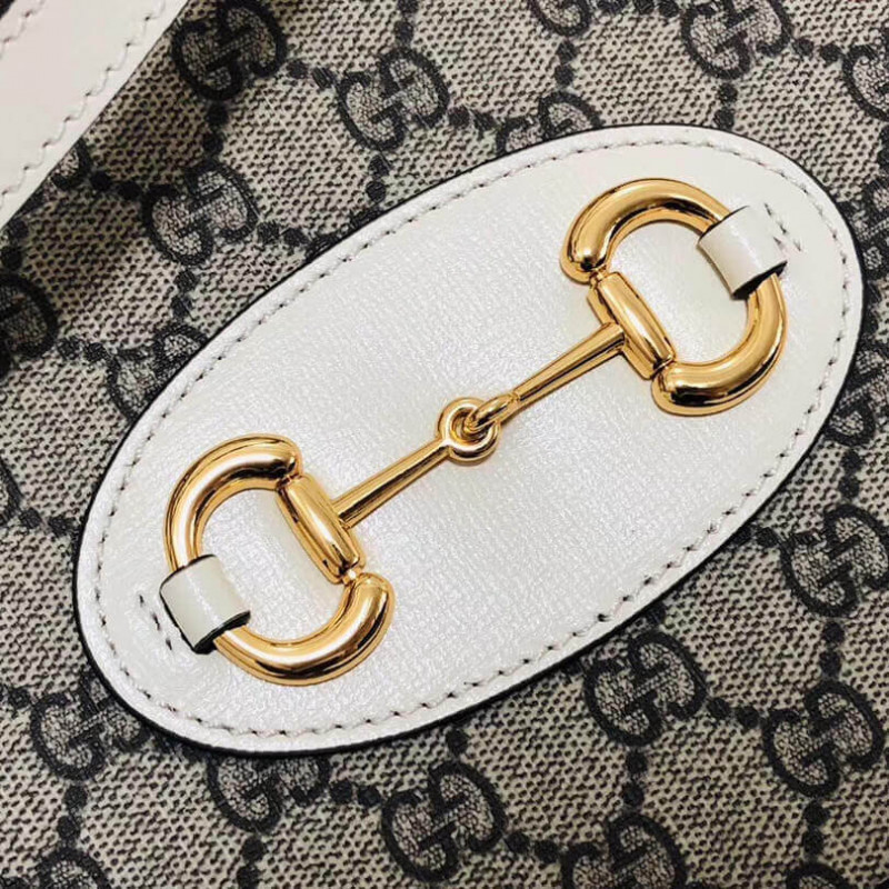 Replica Gucci 1955 Horsebit Gg Supreme Small Top Handle Bag 621220 - Image 7