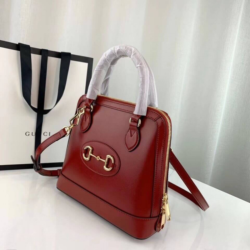 Replica Gucci 1955 Horsebit Leather Small Top Handle Bag 621220 - Image 3