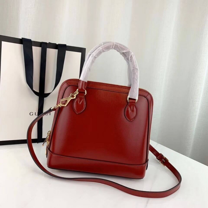 Replica Gucci 1955 Horsebit Leather Small Top Handle Bag 621220 - Image 4