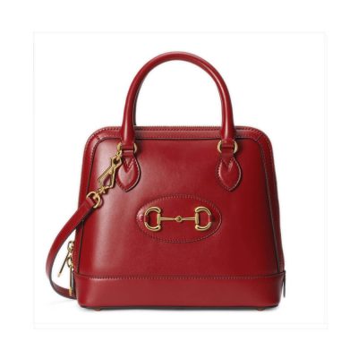 Replica Gucci 1955 Horsebit Leather Small Top Handle Bag 621220
