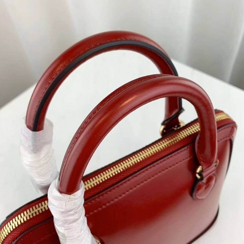 Replica Gucci 1955 Horsebit Leather Small Top Handle Bag 621220 - Image 9