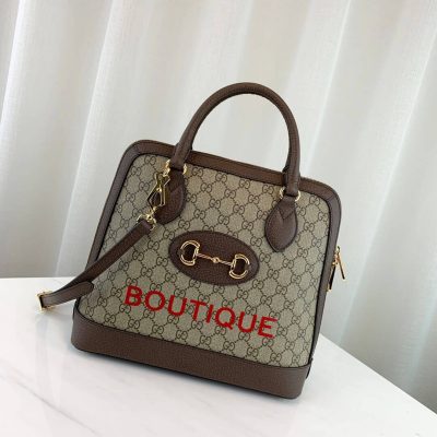 Alternative view of Replica Gucci 1955 Horsebit Medium Top Handle Bag 602206