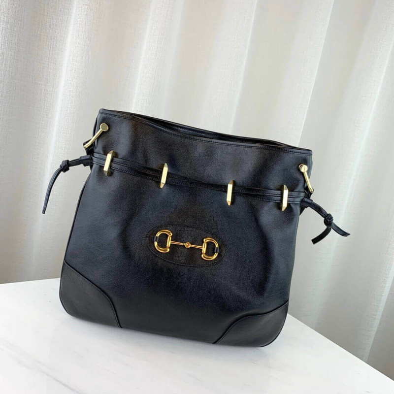 Replica Gucci 1955 Horsebit Tanned Leather Messenger Bag 602089 - Image 2