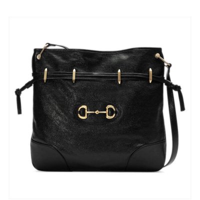 Replica Gucci 1955 Horsebit Tanned Leather Messenger Bag 602089