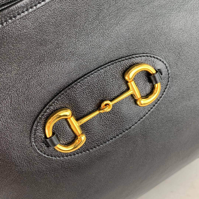 Replica Gucci 1955 Horsebit Tanned Leather Messenger Bag 602089 - Image 7