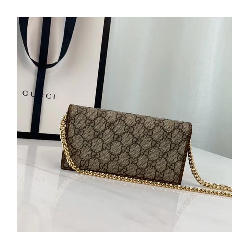 Replica Gucci 1955 Horsebit Wallet With Chain 621892 - Image 3