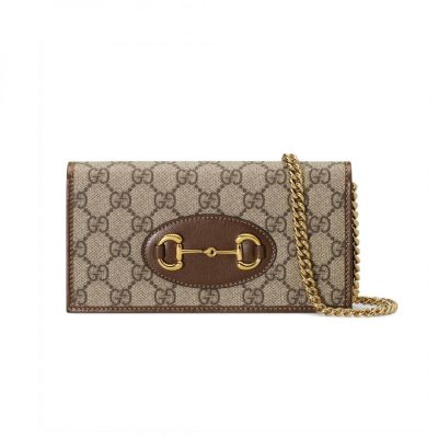Replica Gucci 1955 Horsebit Wallet With Chain 621892