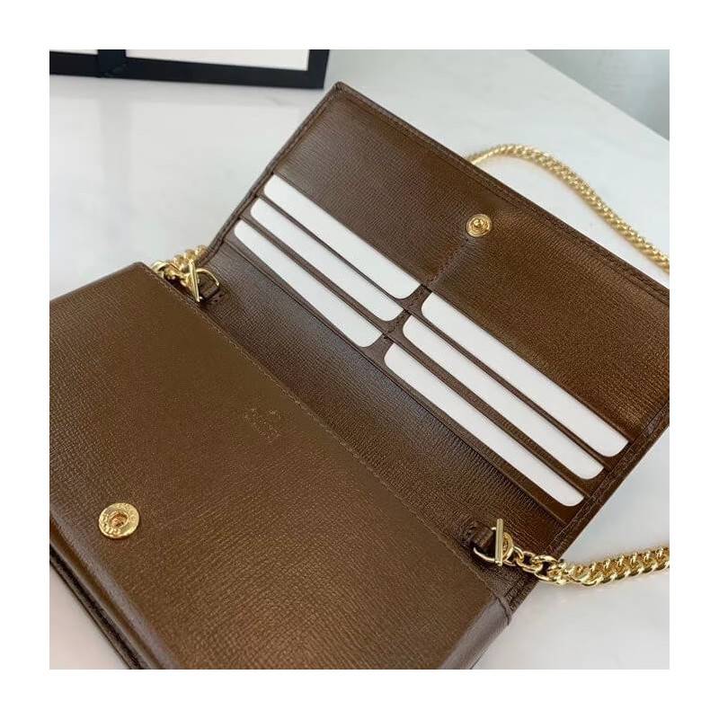 Replica Gucci 1955 Horsebit Wallet With Chain 621892 - Image 6