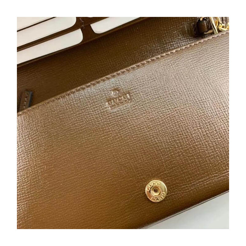 Replica Gucci 1955 Horsebit Wallet With Chain 621892 - Image 9