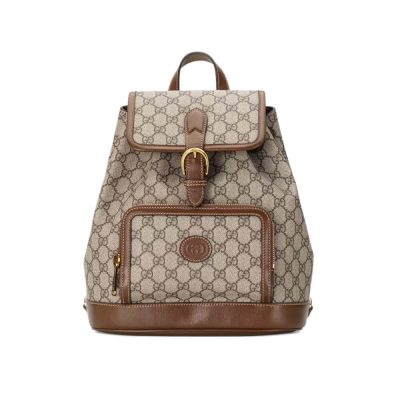 Replica Gucci Backpack With Interlocking G In Gg Supreme 674147