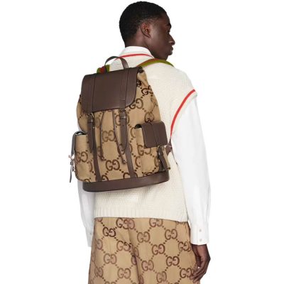 Alternative view of Replica Gucci Backpack With Jumbo Gg 678829